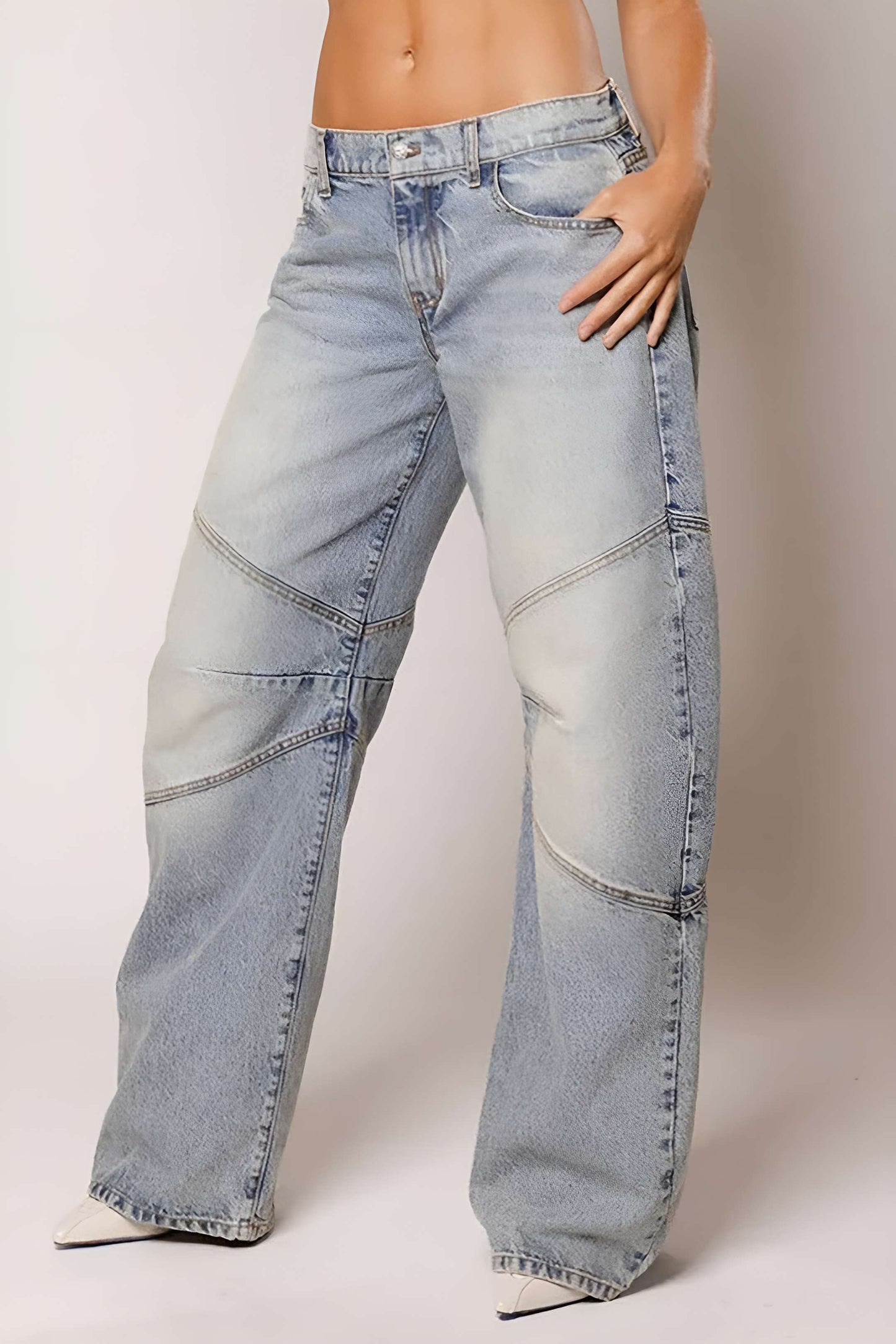 Basic Soluk Eskitme Jean