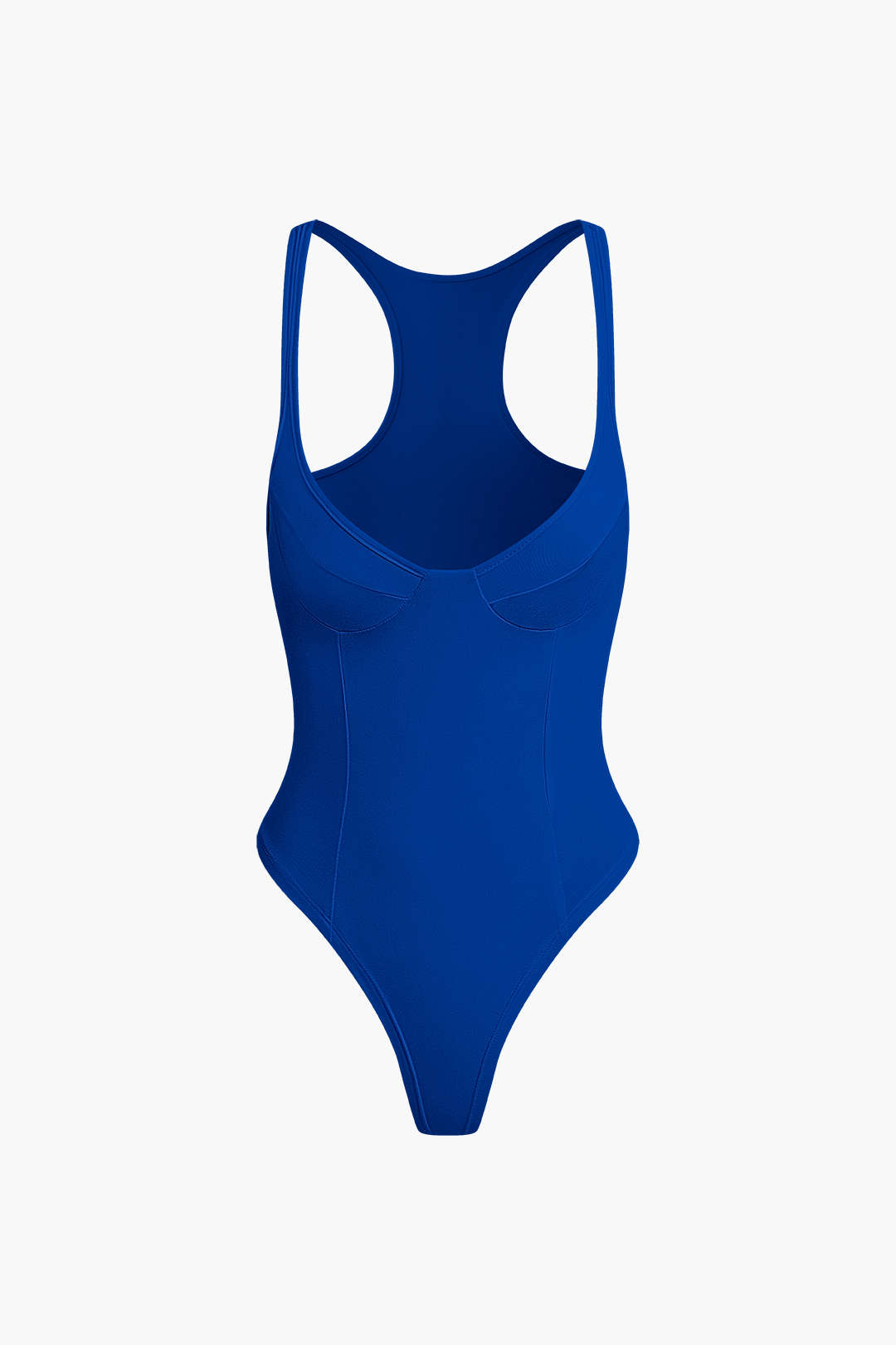 Basic Katı Derin V Yaka Büstiyer Bodysuit