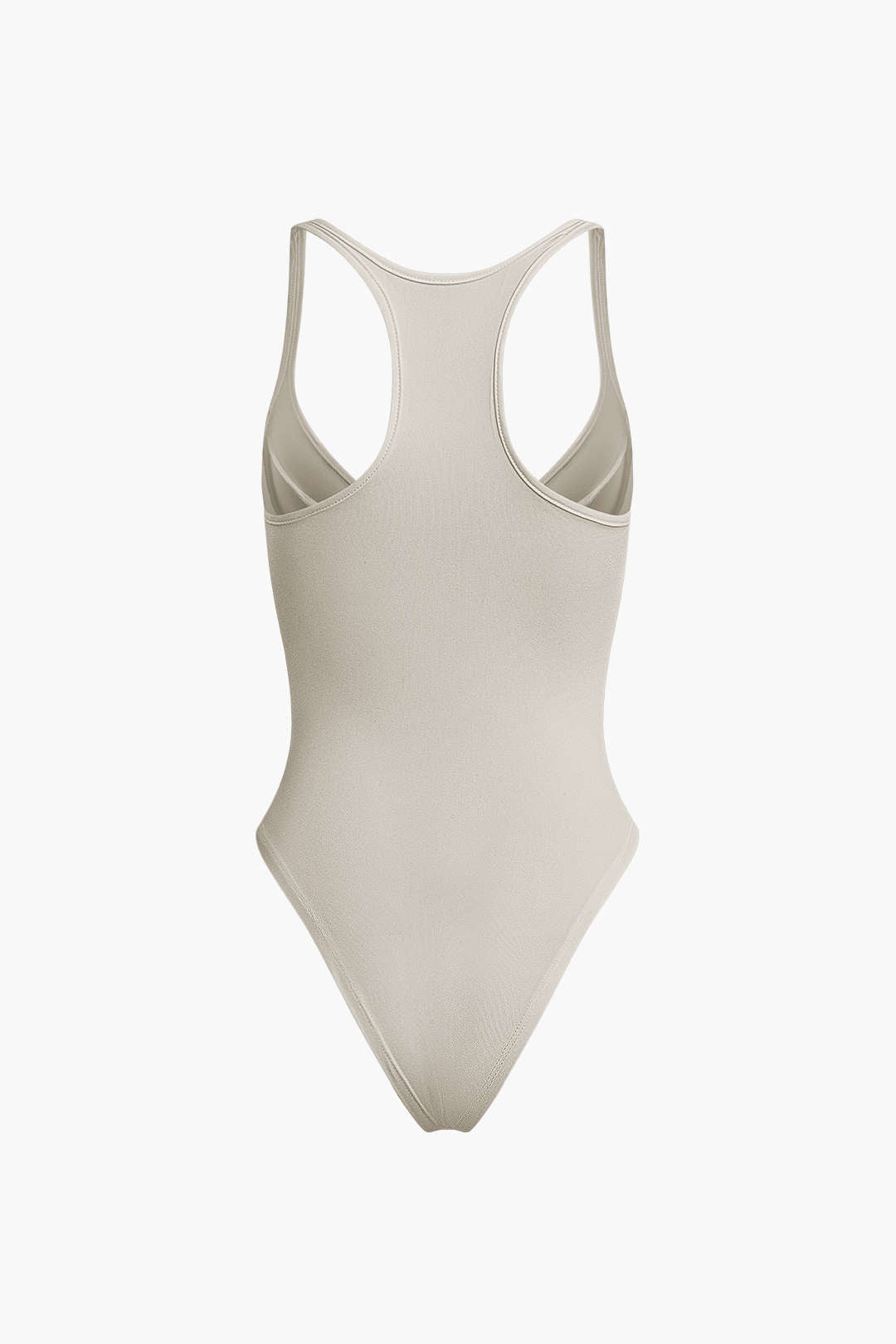 Basic Katı Derin V Yaka Büstiyer Bodysuit