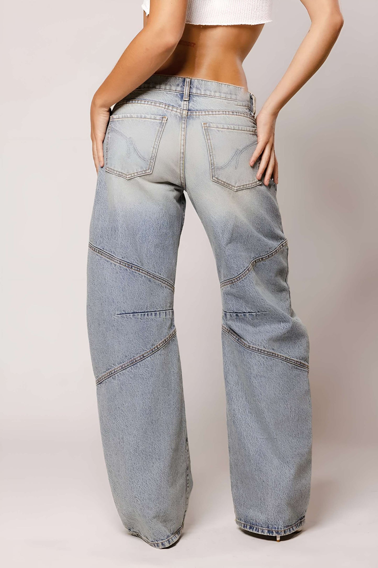 Basic Soluk Eskitme Jean